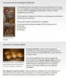 Carte et menu de Boulangerie Beaudet à Rives-d’Andaine — Les pains de la boulangerie et pains incontournables