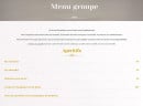 Carte et menu de Auberge Saint Michel Saint Michel Tuboeuf à Saint Michel Tuboeuf — Le menu groupe