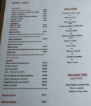 Carte et menu de Le Bistrot Saint Julien à Domfront en Poiraie — La carte