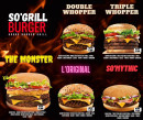 Menu So'grill burger - L'original, monster, ...