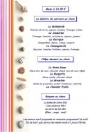 Menu Tonnerre de Brest - Le menu à 14,9€