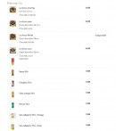 Menu Goût i Pizza - Les desserts et boissons