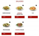 Menu Mario.pizza - Les salades