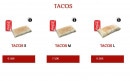 Menu Mario.pizza - Les tacos