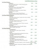 Carte et menu de Pizzeria Roma Delicia à Aire sur la Lys — Les pizza: les marines, méditerranéennes,...