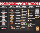 Menu Hot Burger - Tacos personnalisés