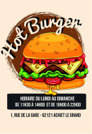Menu Hot Burger - Carte et menu Hot Burger Achiet-le-Grand