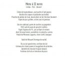 Menu La Cour de Rémi - Le menu à 32€