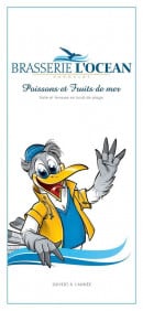 Carte et menu Brasserie l'Océan Nesles