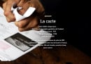 Menu La Grenouillere - Menu à la carte