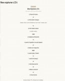 Menu Le Bellevue - menu 22€
