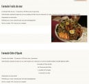 Menu Le Bellevue - Les formules