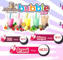 Menu La petite pause - Bubble tea