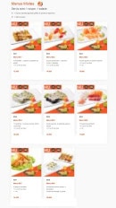 Carte et menu de Nagoya à Boulogne sur Mer — Les menu mixtes