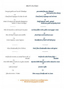 Carte et menu de Restaurant De La Haute Ville à Boulogne sur Mer — Le menu à 40€