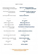 Carte et menu de Restaurant De La Haute Ville à Boulogne sur Mer — Le menu à 35€