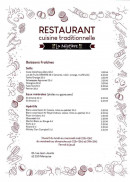 Menu La Mijotière - les softs, eaux minérales et apéritifs