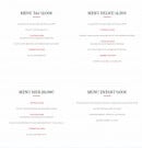 Menu Délice de l’Inde - Menus