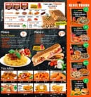 Menu Hashtag Pizza - Les tacos, pâtes, paninis...