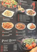 Menu Tasty Asian - Les salades et poké bowls