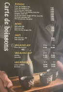 Menu Tasty Asian - Carte des boissons