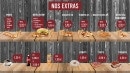 Menu L'authentic - les extras