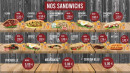 Menu L'authentic - les sandwichs