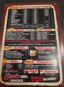 Carte et menu de Friterie De La Place à Audruicq — Sandwiches, gratines...