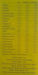 Menu Chez M & Mme Frites - Les sandwiches, américains,...