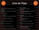 Menu Papa Pizzy - Carte des pizzas