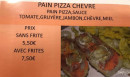 Menu Au bon pain - Le pain pizza chèvre