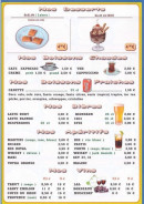 Menu Kebab de bapaume - les desserts et boissons, apéritifs,...