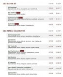 Menu Le Kiosque à Pizzas - Les pizzas basiques et classiques