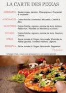 Menu Maison Delbecque - Pizzas