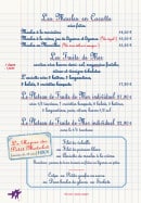 Carte et menu de La Petite Charlotte à Le Touquet Paris Plage — Moulles en cocotte, fruits de mer, plateaux...