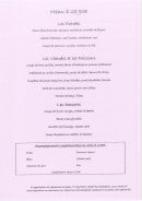 Carte et menu de Le Grill à Le Touquet Paris Plage — Menu à 28.9€