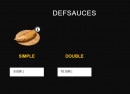 Menu Be Bop City - Les defsauces