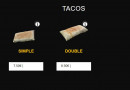 Menu Be Bop City - Les tacos