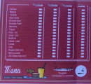 Carte et menu de La Friterie Loossoise à Loos en Gohelle — Les sandwiches et menu enfant