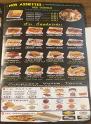 Carte et menu de Grill pas en Artois à Pas en Artois — Les assiettes et tacos personnalisé