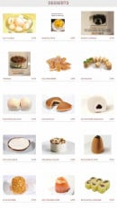 Menu Miyoki - Les desserts