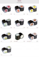 Menu Miyoki - Les makis