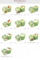 Menu Miyoki - Les printemps roll