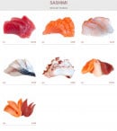 Menu Miyoki - Les sashimis