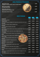 Menu Damaskino - Les pizzas