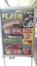 Menu Kebab de la Gare - cafe,the,glace