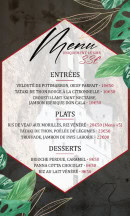 Menu L'ostrog - Menu 33€