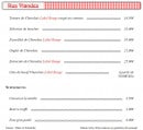 Menu La Vache Qui Tète - Viandes