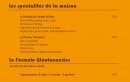 Menu Lard de Vivre - Les spécialités et formule gloutonneries
