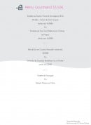Menu Les commerçants - Menu gourmand